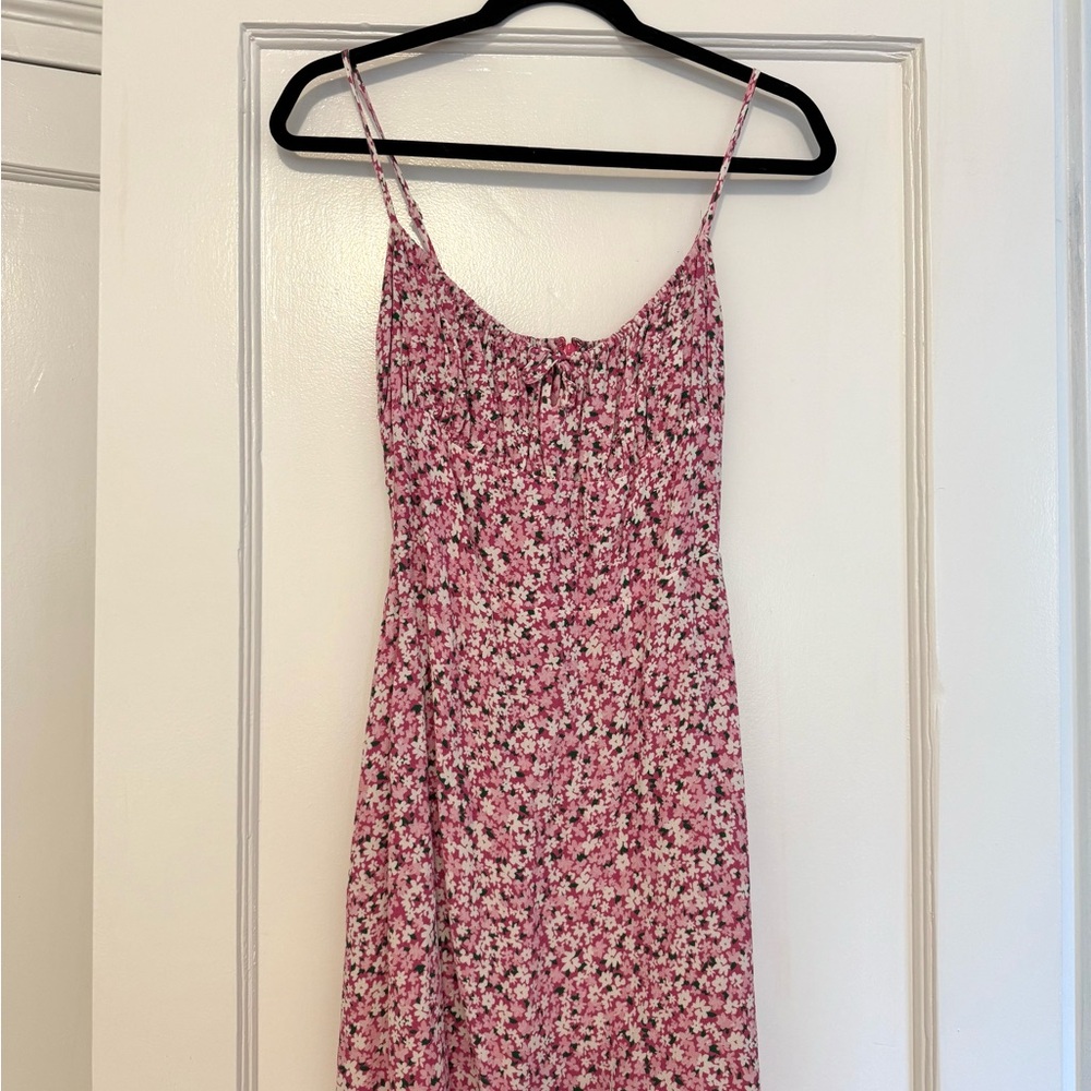 Sunday Best Pink Floral Mini Dress